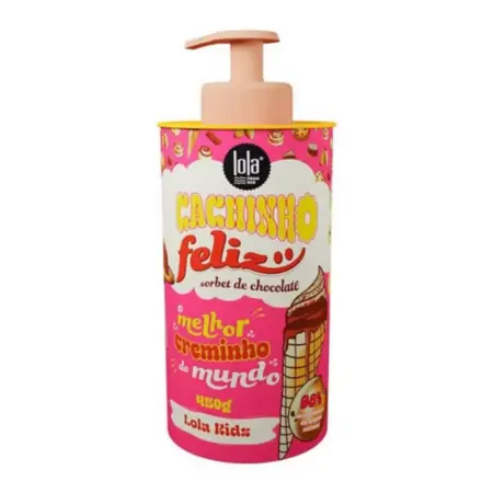 Lola Cosmetics Kids Cachinho Feliz Sorbete de Chocolate Creme de Pentear 450g